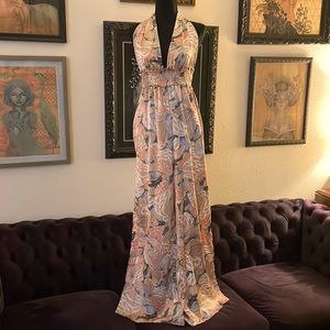 L'Atiste by Amy gorgeous wide leg jumpsuit.